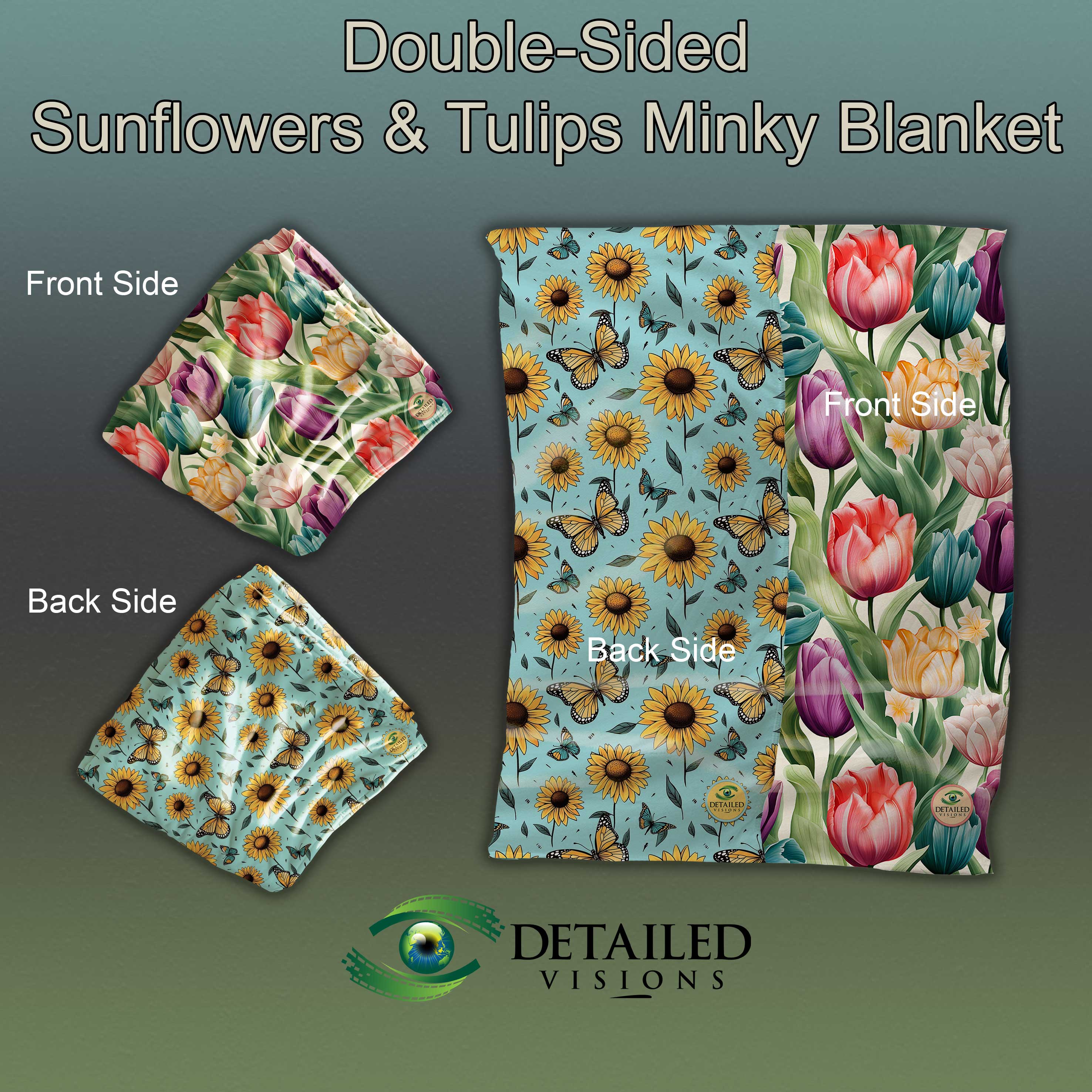 Double sided minky blanket sale