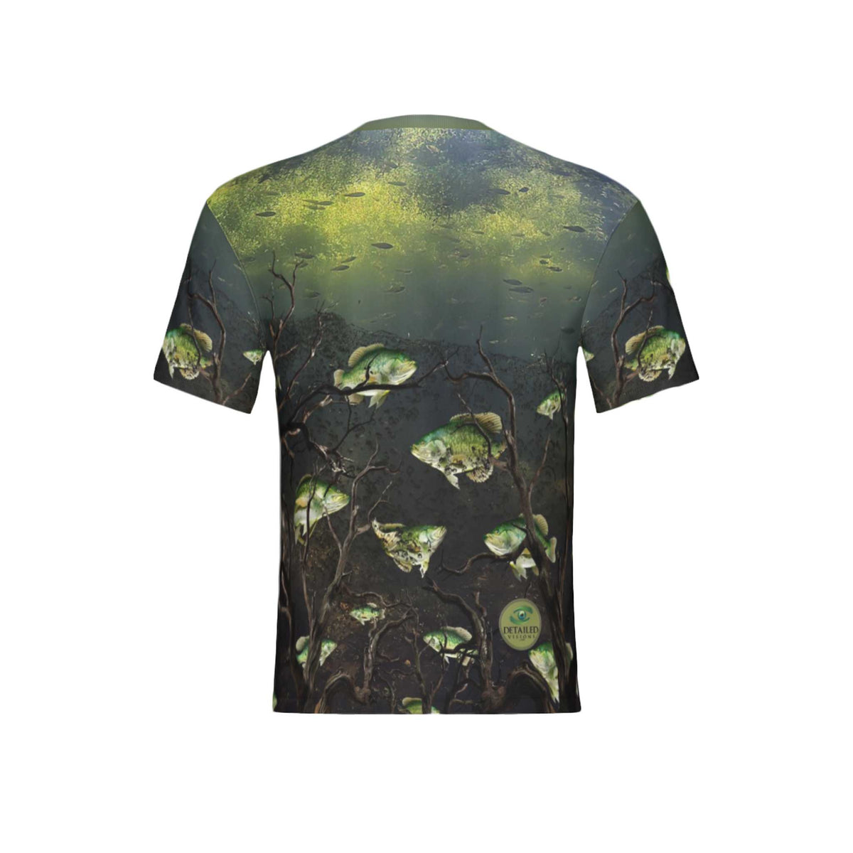 Men Crappie Performance UPF+50 Short Sleeve Shirt