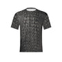 Men Black Gator Hyde Performance UPF+50 Short Sleeve Shirt