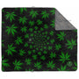 OG Kush Pixel Fleece Blankets