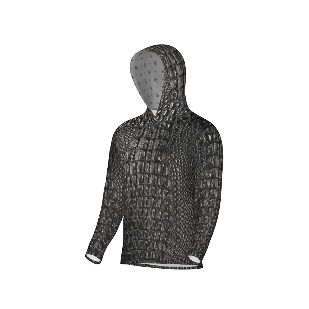 Black Gator Hyde Unisex Performance UPF+50 Hoodie