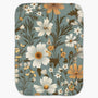 Retro Flower Swaddle Blanket