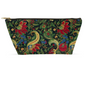 Red & Green Paisley T-Bottom Bag