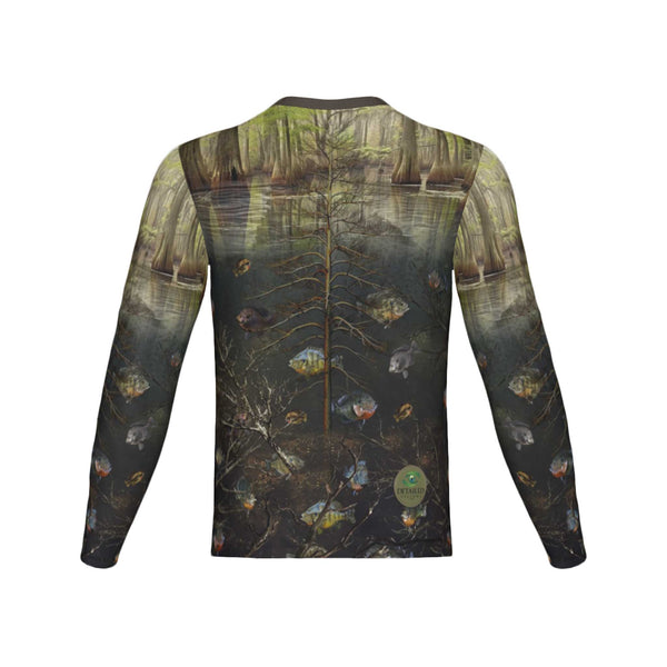 Men Bream/Blue Gil/Perch Performance UPF+50 Long Sleeve Shirt